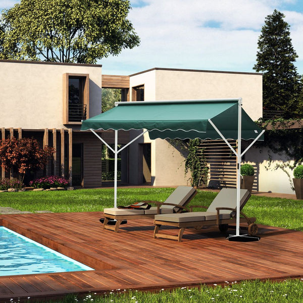 Awning Shelter-Green/White