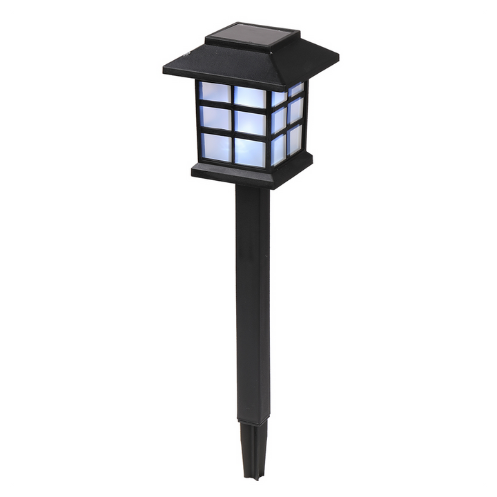  White LED Solar Lantern Torch Light Garden Landscape Lighting