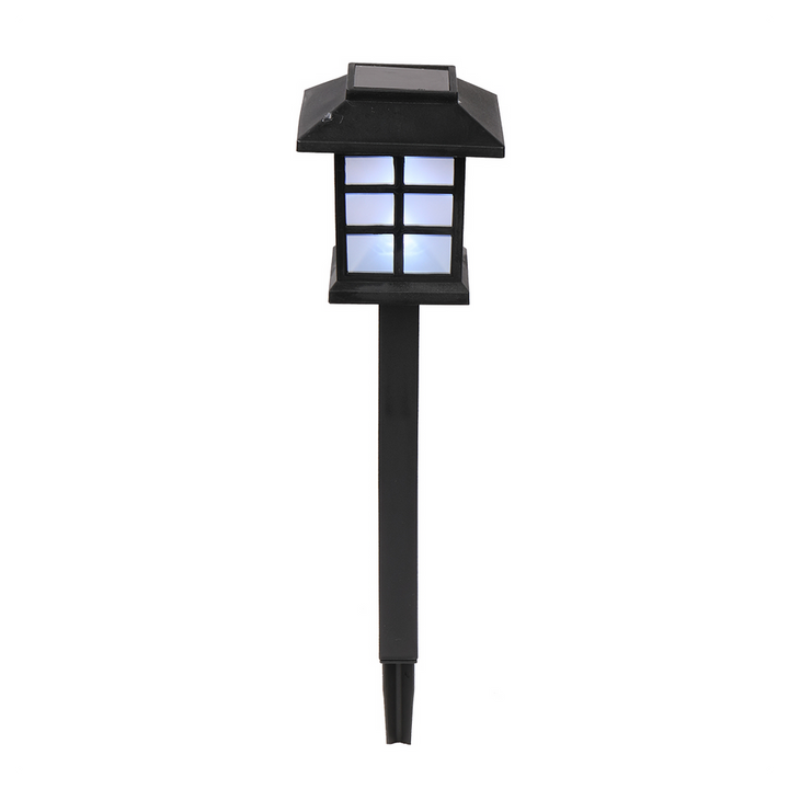  White LED Solar Lantern Torch Light Garden Landscape Lighting